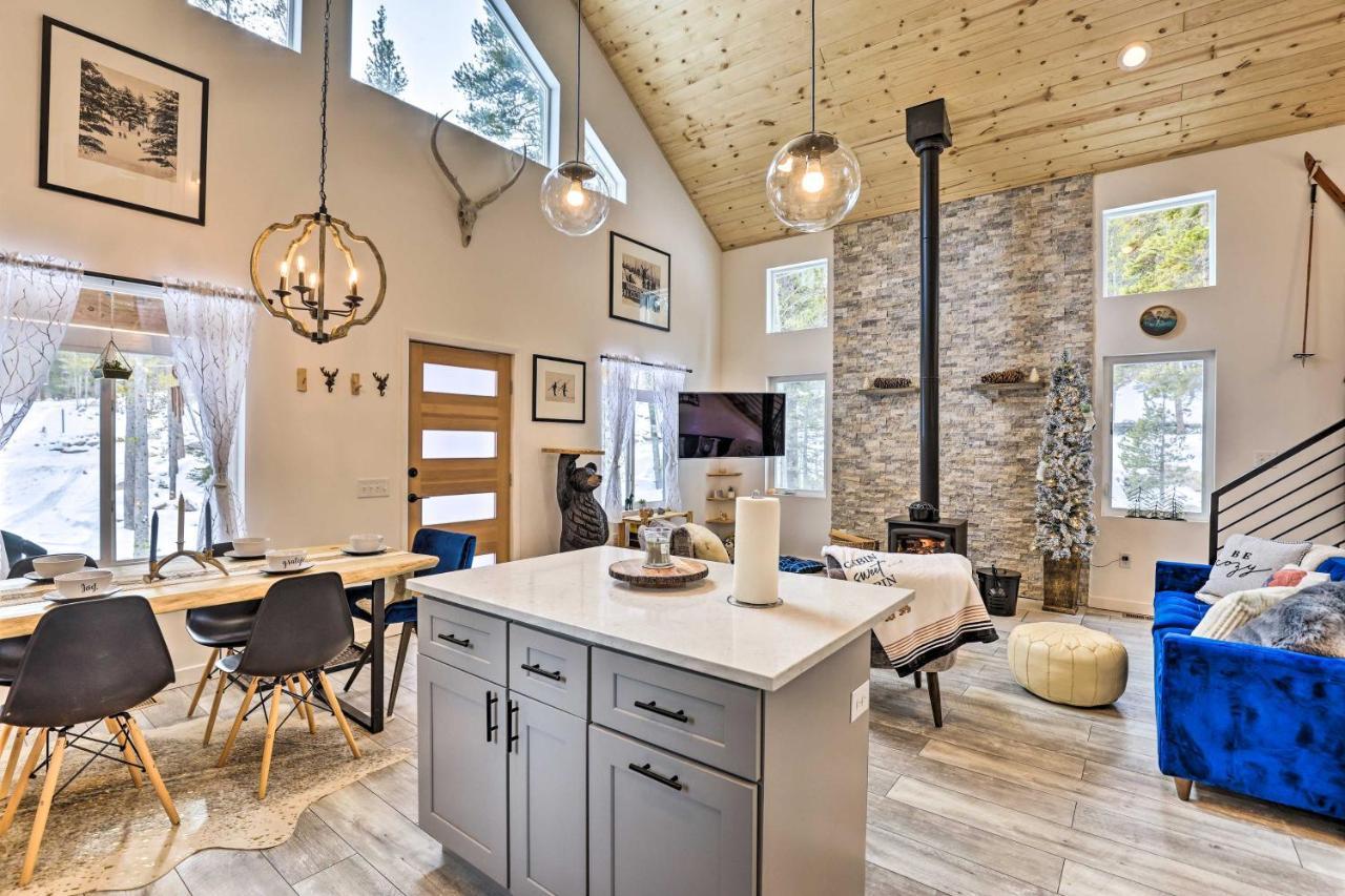 Modern Mtn Cabin Less Than 2 Mi To St Marys Glacier Айдахо Спрингс Екстериор снимка